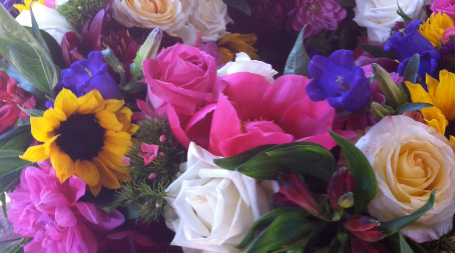 Blumen und Sträuße